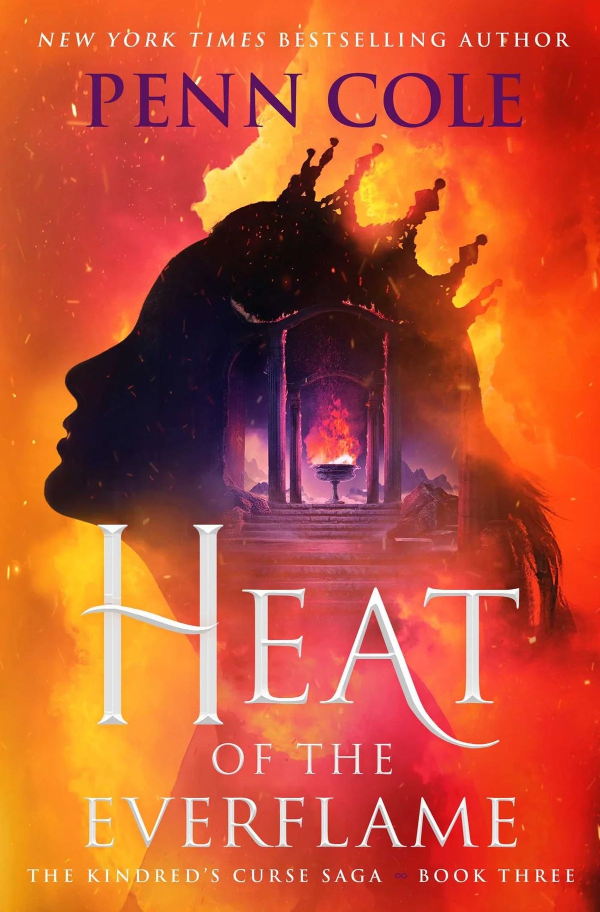 Heat of the Everflame (The Kindred's Curse Saga #3) - Penn Cole